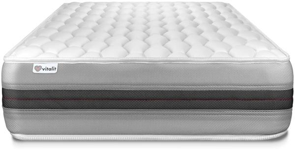 VITALSPRING RECOVER matratze 70x200 cm, Taschenfedern und Rückstellschaum, Härtegrad 3, Höhe : 28 cm, 7 Komfortzonen Bild 2