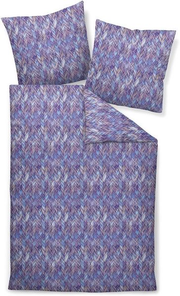 Janine Bettwäsche Mako-Satin98121 07, Mako-Satin, mit Reissverschluss