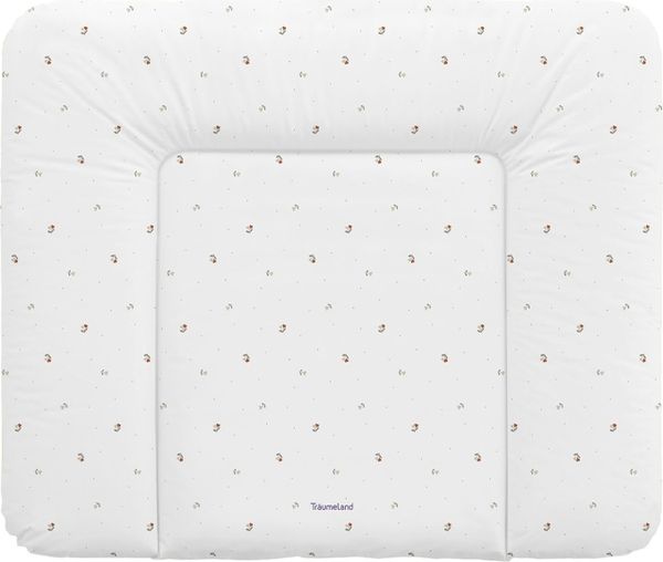 Träumeland 'Fiore' Wickelauflage, 100% Polyester-Thermo-Vlies, 75x75 cm