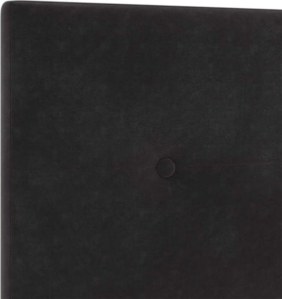 vidaXL Boxspringbett mit Kopfteil Schwarz 120 x 200 cm Samt 3344935 Bild 10