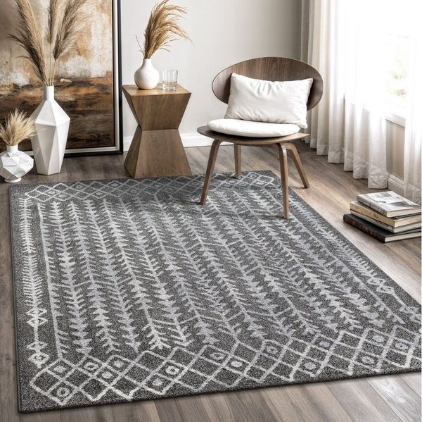 Sanat Teppich Boho 8204, rechteckig, Höhe: 10 mm, Kurzflor, robust, Boho, Scandic, für Fussbodenheizung geeignet