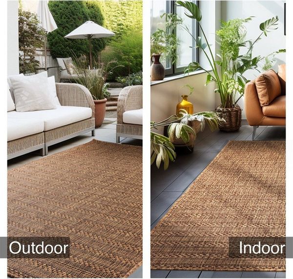 Ayyildiz Teppiche Outdoorteppich ZAGORA 4513, rechteckig, Höhe: 5 mm, Läufer, Pflegeleicht, Strapazierfähig, In- und Outdoor geeignet Bild 3