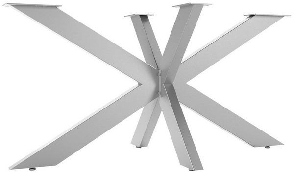 SO-TECH® Tischgestell SPIDER Schwerlast Tischbeine Tischfüße, einfache Montage, für Esstisch, echt Edelstahl, H 710 x B 780 x L 1500 mm