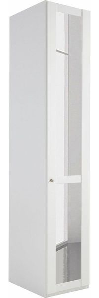 Kleiderschrank Garderobenschrank Newport weiß 45x58x236cm 1-türig