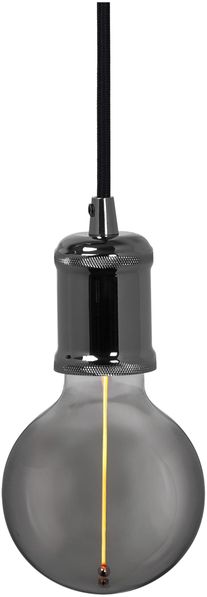 Osram Vintage 1906® Pendelleuchte BOBBIN E27, gun metal, max. 25W (LED 15W), E27 Sockel, Innenraum-Pendelleuchte, runder Baldachin, Kombination mit 1906 Vintage- oder smarten Lampen