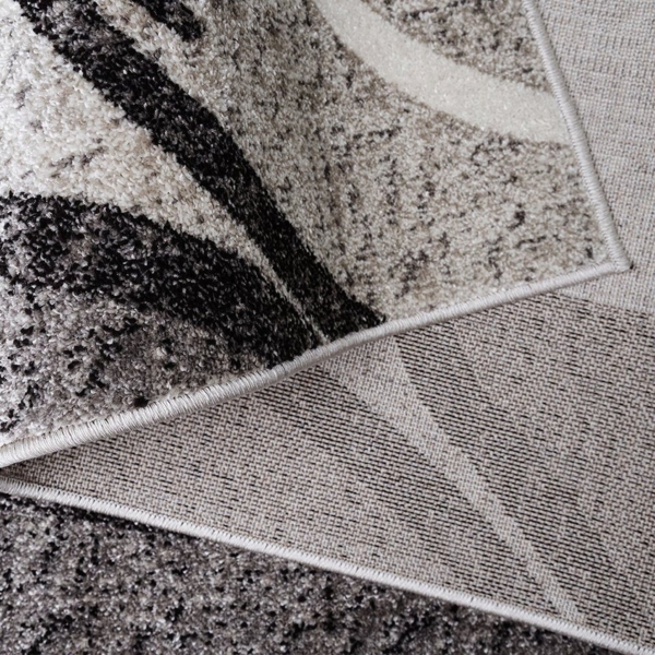 oKu-Tex Teppich Kurzflorteppich, modern, geometrisches Muster, Wohnzimmerteppich, rechteickig, Höhe: 11 mm, Teppich Wohnzimmer, Designteppich, meliert, weicher und dichter Flor Bild 3