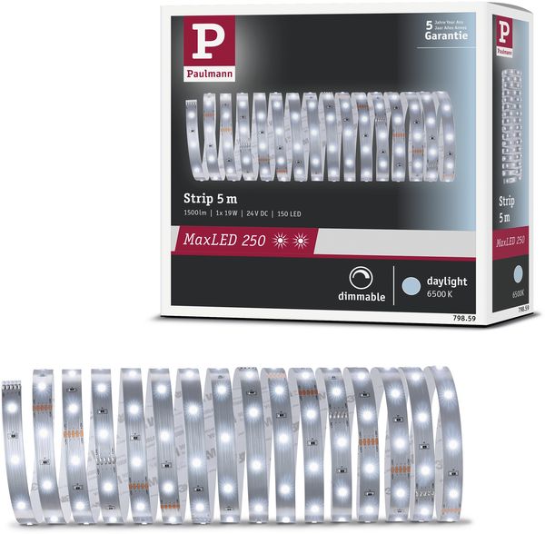 Paulmann No. 79859 MaxLED 250 Strip unbeschichtet 5m Tageslichtweiß Bild 6