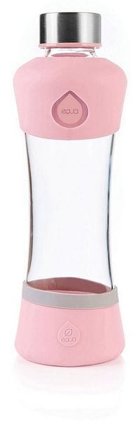Trinkflasche Wasserflasche Glas auslaufsicher 550ml EQUA Active Berry 687141