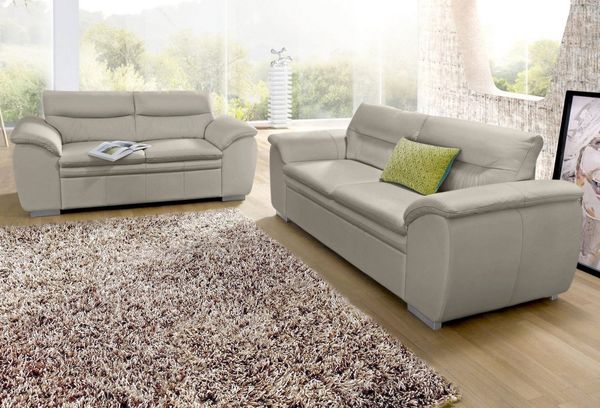 COTTA Polstergarnitur Leandra, Set bestehend aus: 2-Sitzer & 2,5-Sitzer