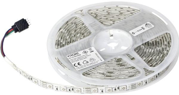 Orno LED Streifen LED Streifen 12V 5050 60L/m 14 4W/m IP63 RGB 5m