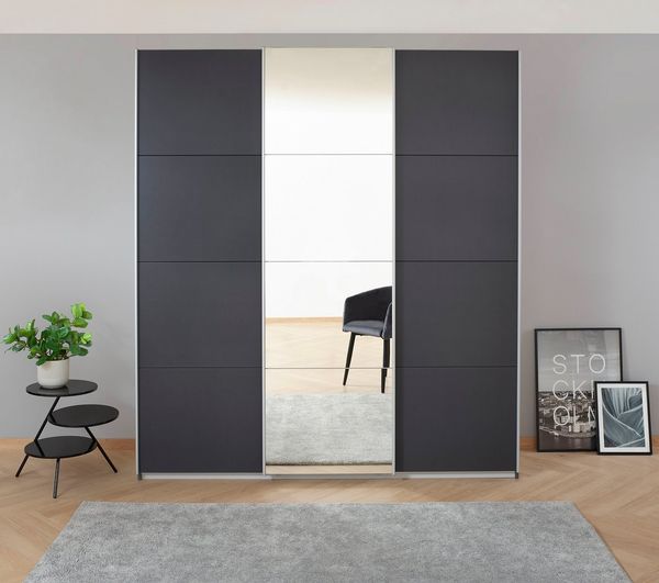 OTTO home Kleiderschrank Mehrzweckschrank Aktenschrank Möbel Mietswohnung Schlafzimmer KOLUNA (3 Ausstattungen BASIC/CLASSIC/PREMIUM (inkl. SOFT-CLOSE-FUNKTION) Breiten 203/271/315/360 cm Höhen 210/229 mit Spiegel MADE IN GERMANY