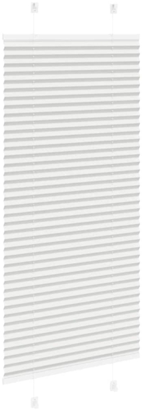 vidaXL Plissee Hellgrau 55x100 cm Stoffbreite 54,4 cm Polyester 4015321 Bild 3