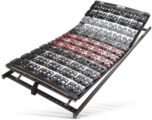 Tellerlattenrost Mediflex Modul KF, Beco, Kopfteil manuell verstellbar, Fußteil manuell verstellbar, Perfekte Körperanpassung, Druckentlastung und ein ideales Bettklima