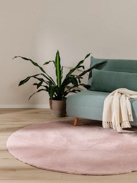 benuta Fellteppich Furry, rechteckig, Höhe: 11 mm, Teppich Wohnzimmer, Esszimmer, Schlafzimmer, Flur, Weich, Rutschfest