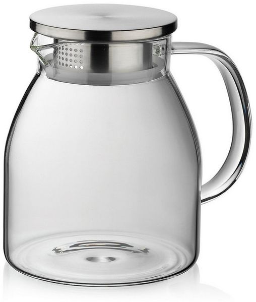 kela Wasserkaraffe Luna, Mattoptik, hitzebeständig bis 150°C, 2 verschiedene Ausgüsse