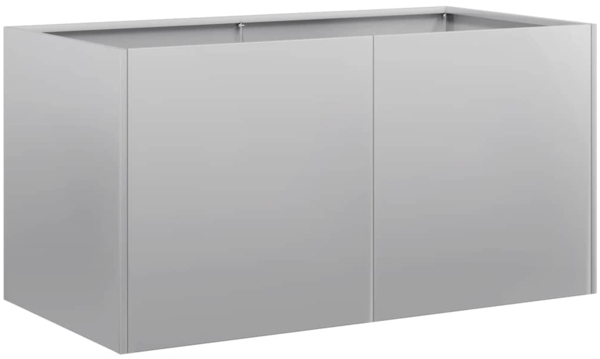 vidaXL Pflanzkübel 80x40x40 cm Verzinkter Stahl 860673