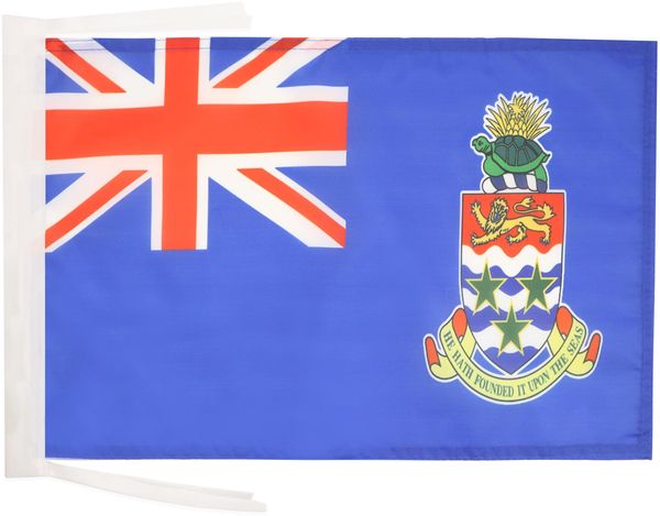 AZ FLAG - Flagge Cayman Islands - 45x30 cm Mit Kordel - Englische Fahne 30x45 Cm - Flaggen