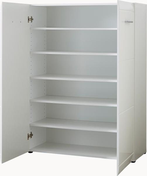 Kommode >M-402< (BxHxT: 90x120x36 cm) in weiss - 90x120x36cm (BxHxT)