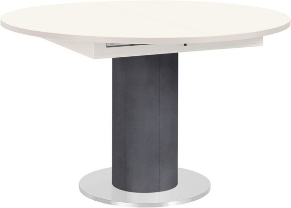 Mäusbacher Esstisch, rund, Untergestell Säule