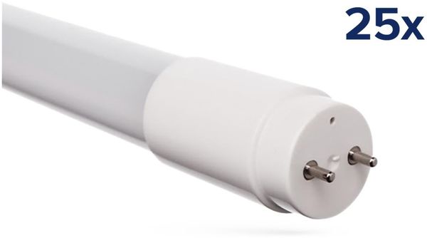 LED-Röhren, T8, 20W, G13, 2400lm, 270°, 150cm, 4000K, neutralweiß, 25er-Pack
