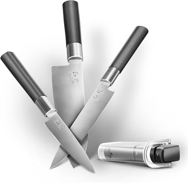 KAI Wasabi Black 4-teiliges Messerset 67-W23