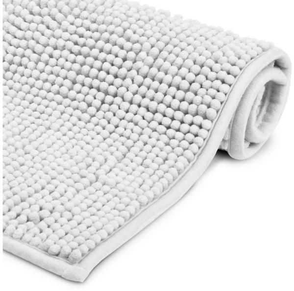 Beautissu Badematte BeauMare WR rutschfest 70x100 cm Weiß