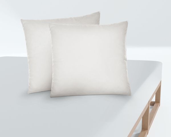 biberna Feinjersey-Spannbetttuch 0077144, grau, 2x 40x40cm Bild 3