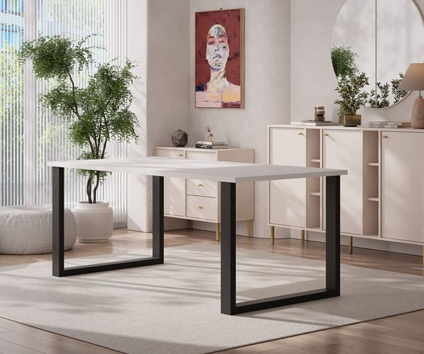 Imperial Esstisch Tisch 185x90 cm Wohnzimmer Esszimmer Büro Schreibtisch