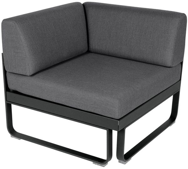 Bellevie Lounge Eck-Modul 47 Anthrazit A3 Graphitgrau 1-Sitzer