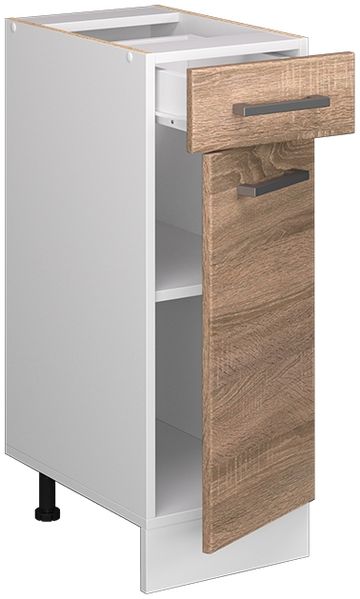 Unterschrank R-Line Sonoma 30 cm mit Schublade, ohne Arbeitsplatte Vicco Bild 5