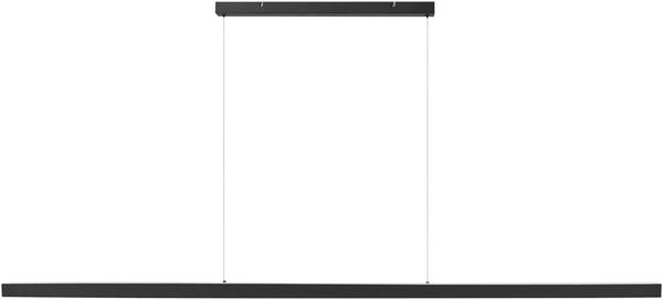 LED Hängeleuchte BADDANA Metall Schwarz