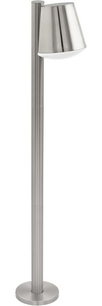 Eglo 33563 Stehleuchte Crosslink CALDIERO-C edelstahl E27 1X9W L:24cm B:14cm H:96. 5cm dimmbar IP44 mit Connect Funktion