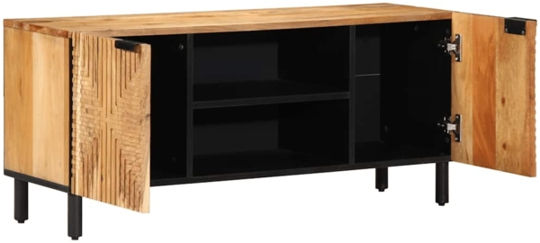 vidaXL TV-Schrank 105x33x46 cm Massivholz Akazie 4017756