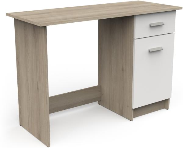 Schreibtisch >OSIRIS< in Kronberg Eiche - 108,4x75x44,8cm (BxHxT)