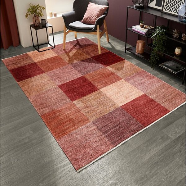 LUXOR living Teppich Rocco, rechteckig, Höhe: 11 mm, Vintage-Look, verschiedene Designs, mit Fransen, Wohnzimmer