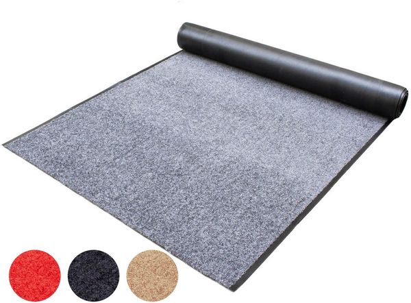 Primaflor-Ideen in Textil Läufer Schmutzfangläufer CLEAN, Made in Belgium, rechteckig, Höhe: 9 mm, Schmutzfangmatte, Uni Farben, strapazierfähig, rutschhemmend, waschbar