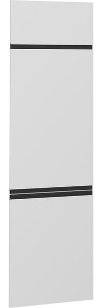 Küchenfront R-Line Weiß 59.6 x 196 cm Möbelfront für den Kühlumbauschrank Vicco
