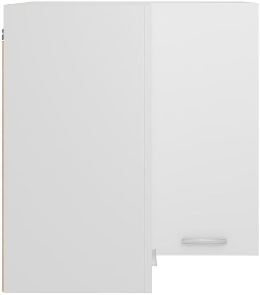 vidaXL Eckhängeschrank Lyon Weiß 57x57x60 cm Holzwerkstoff 802537 Bild 6