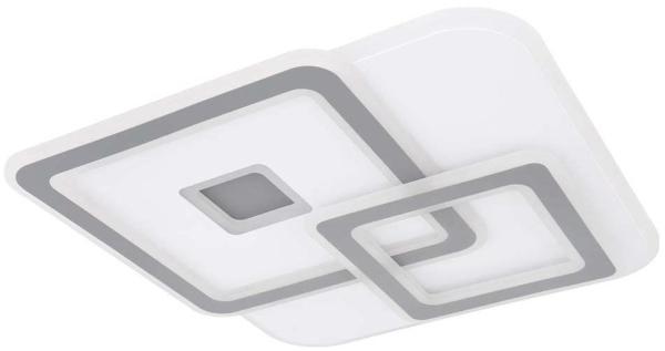Smart LED Deckenleuchte, Fernbedienung, App-Steuerung, L 50 cm