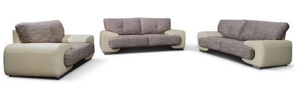 Beautysofa Sofa Sofa Margo Möbelset 3-Sitzer Sofa 2-Sitzer Sofa Sessel