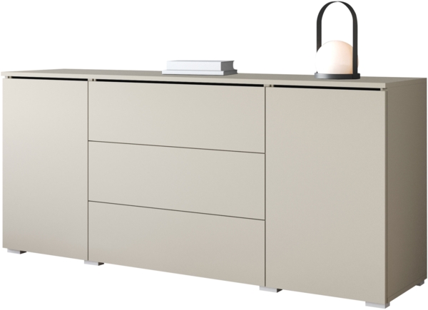 Kommode Doppo 150 (Farbe: Cashmerebeige, ohne Beleuchtung)