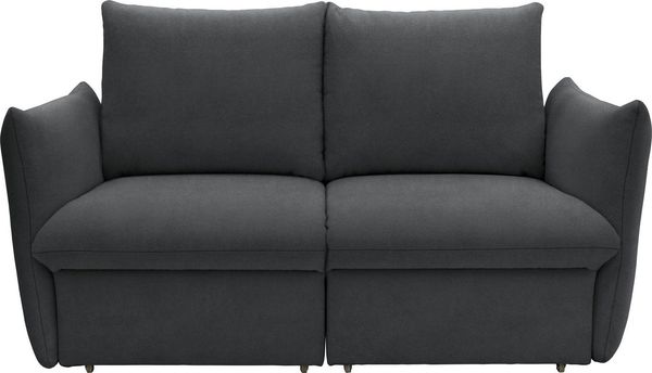 LOOKS by Wolfgang Joop Schlafsofa LOOKS XII, mit Bettfunktion, Kissenoptik, Boxspring-Polsterung