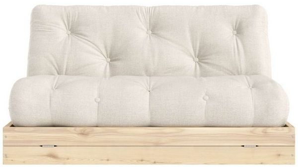 Karup Design Schlafsofa Flip Sofabed, Made in Europe, mehrere Farben, vielseitig einsetzbar, inkl. handgefertigte Futonmatratze, FSC®-zertifiziertes Massivholz