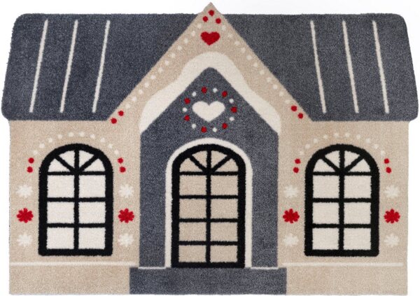 wash+dry by Kleen-Tex Fußmatte Cozy Cabin, rechteckig, Höhe: 9 mm