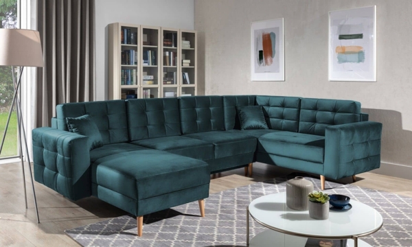 Eltap Asgard U Ecksofa (Monolith 76) Wendbar