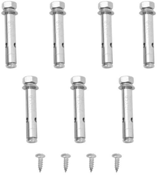 vidaXL Ausziehbare Seitenmarkise 100×500 cm Schwarz 48382 Bild 6