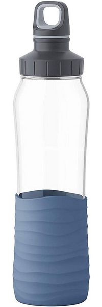Emsa Drink2Go Glas 0,7 L Blau