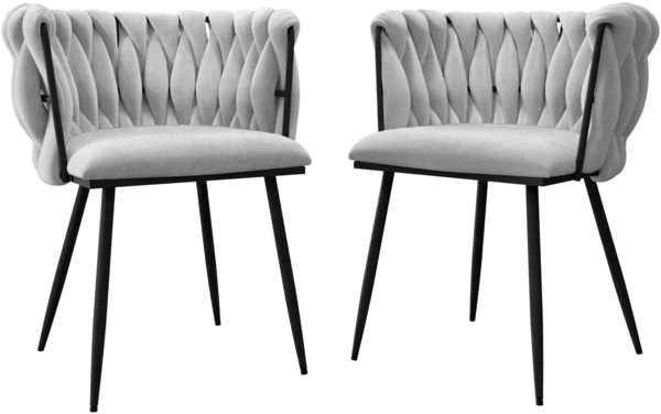 Stühl Muz DC-1142/BK (Farbe: 82-Grau, Schwarz)