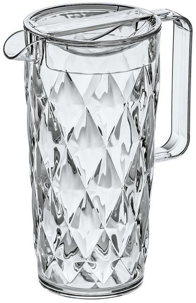 Koziol Crystal, Kanne, Karaffe, Krug, Saftkanne, Wasserkaraffe, 1,6l, Transparent Klar, 3688535