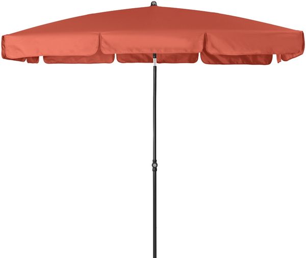 Doppler Sonnenschirm / Mittelstockschirm "Sunline 225 x 120 Waterproof Neo", terracotta, 225 x 120 cm